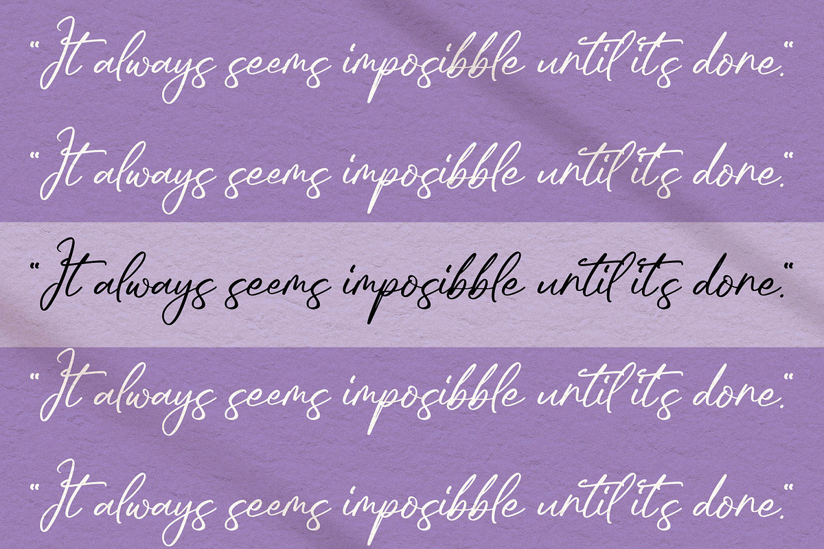 Jamella, a Script Font by Integritype Studio (Photo 13 of 15)