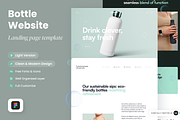 Bolt-Shift - Bottle Website, a Landing Page Template by SLAB! Design (Thumbnail 1 of 4)