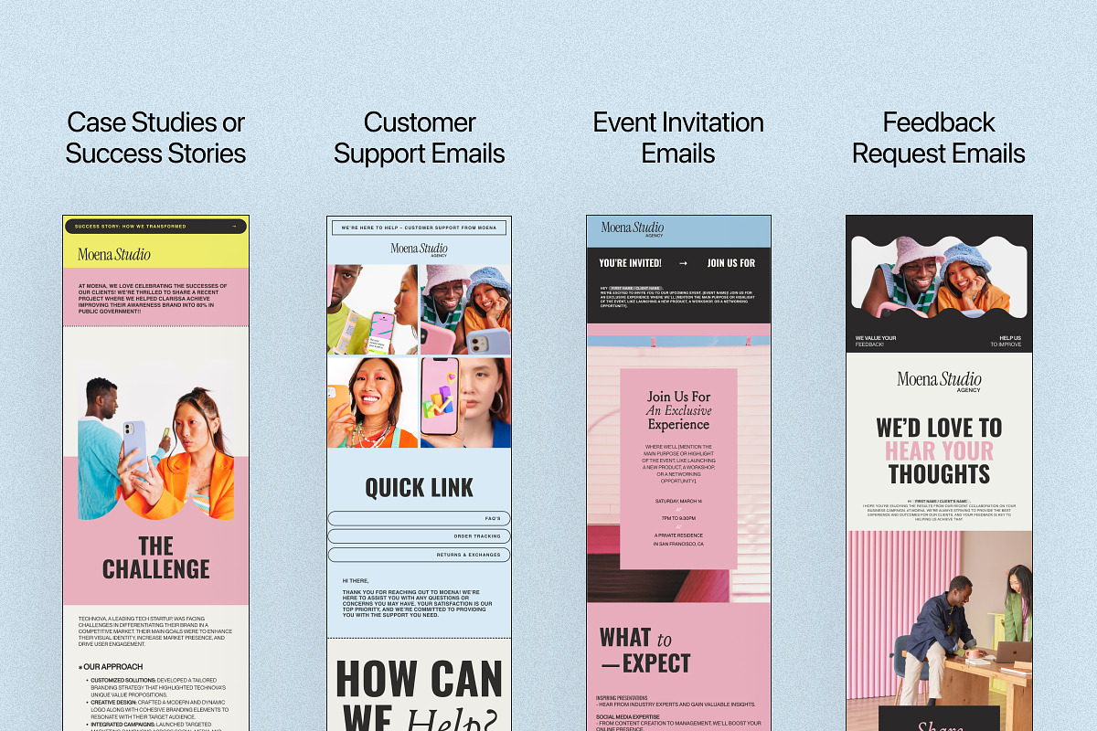 Moena - Flodesk Email Templates, an Email Template by Creavora (Photo 2 of 13)