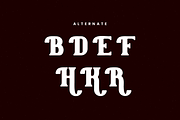 Rodgros - Rustic & Vintage Font, a Serif Font by QR Design Studio (Thumbnail 9 of 10)