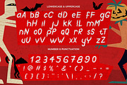 Shaky Halloween - Horror Display, a Font by PutraCetol Studio (Thumbnail 6 of 11)
