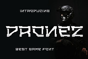 Dronez Font, a Serif Font by Onotype (Thumbnail 1 of 4)