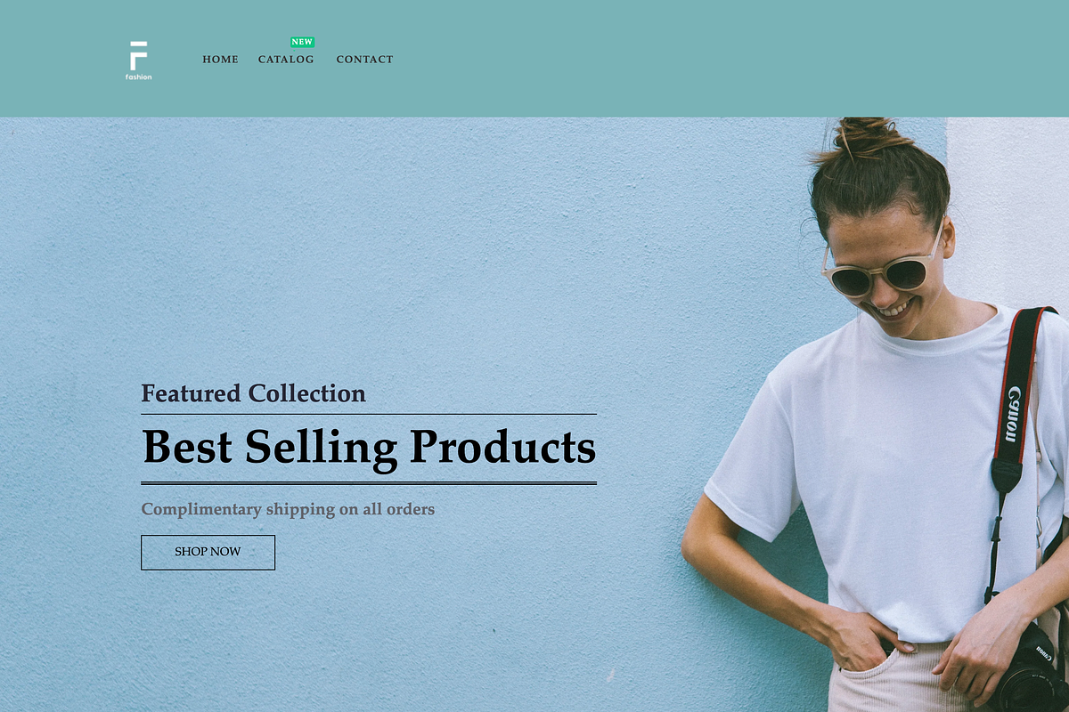 Shopify Cloths eCommerce Theme Blue, a Templates & Theme by Exclusive Themes (Photo 10 of 10)