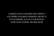 Cisqedo - Modern Luxury Font, a Sans Serif Font by QR Design Studio (Thumbnail 5 of 7)
