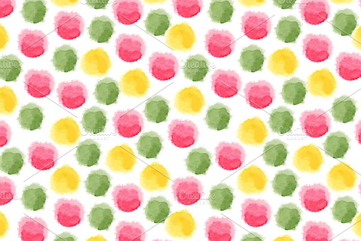 Seamless watercolor pink patterns, a Pattern Graphic by Alenarozova (Photo 3 of 5)