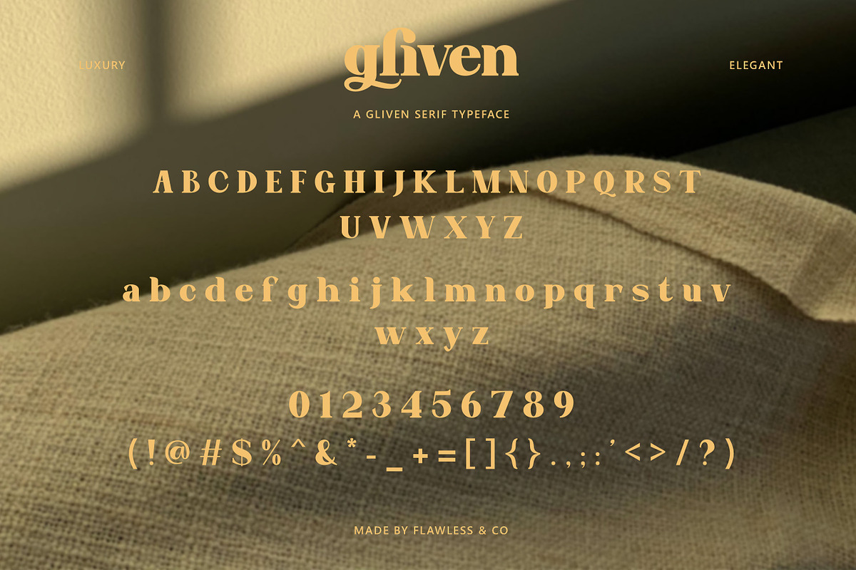 GLIVEN // New Retro Elegant, a Script Font by Flawless And Co (Photo 8 of 13)