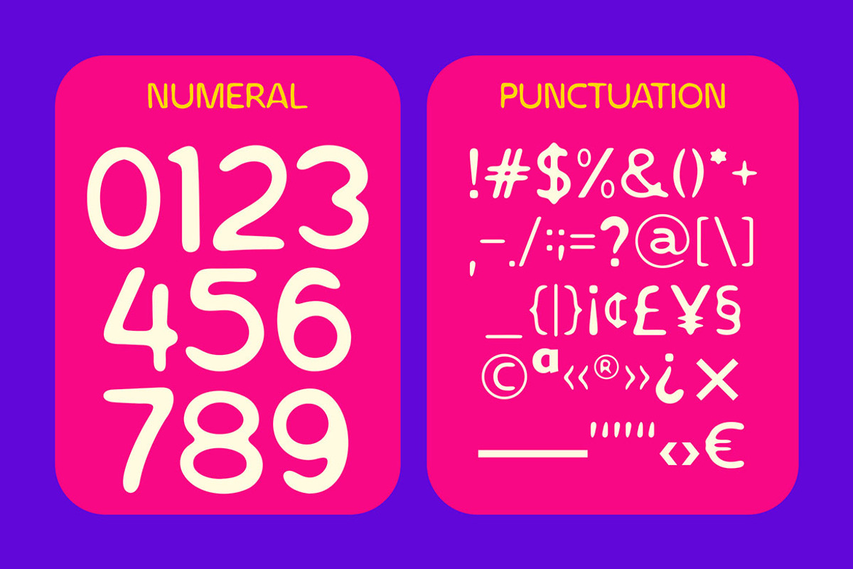 Giblu Organic Handwritten, a Handwritten Font by Morisco (Photo 7 of 9)