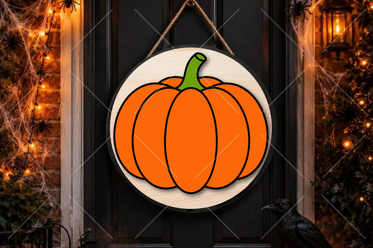 Halloween Pumpkin Laser Cut SVG, an Object Graphic by Canvas Craft (Photo 2 of 3)
