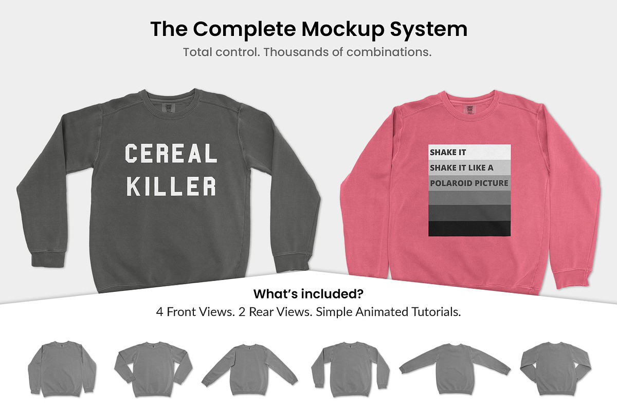 Comfort Colors 1566 Mockups, a Hoody Mockup by Photific (Photo 5 of 6)