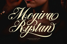 Mogira Rystan Wedding Script Font