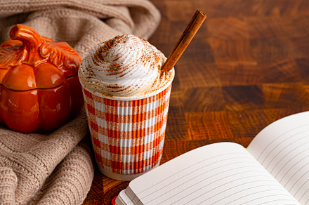 Pumpkin Spice Latte with Whip
