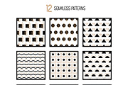 Geometric and doodle design elements, a Decorative Illustration by OlgaAlekseenko (Thumbnail 2 of 4)