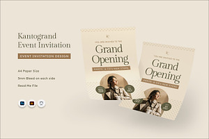 Kantogrand - Event Invitation, an Invitation Template by Fannan Studio