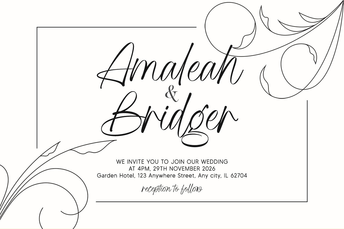 Adore Writing | Modern Script, a Script Font by Lemonthe (Photo 7 of 9)