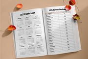 365 Days 2025 Planner Canva Interior, a Stationery Template by Mustafiz (Thumbnail 3 of 8)