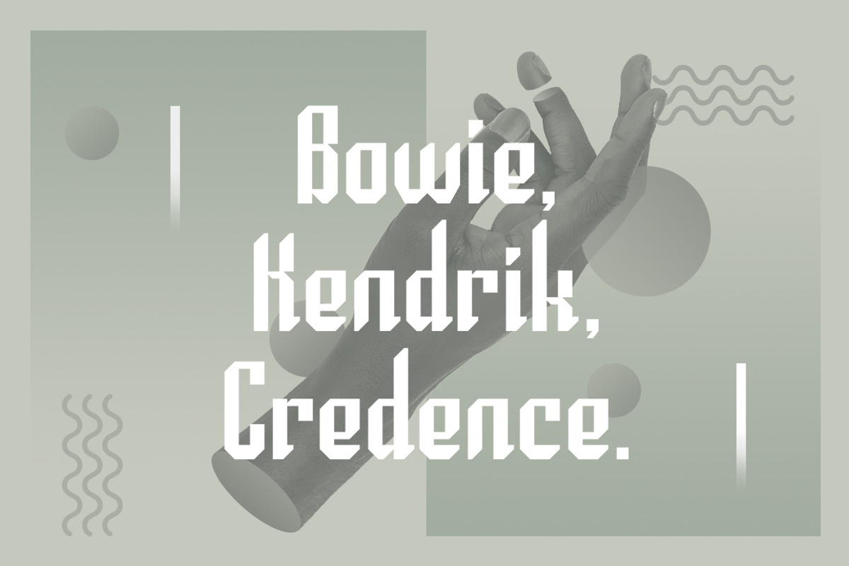 Spearhead Typeface | Font preview 5