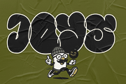 Rune - Authentic Grafity Look, a Font by Fortunes Co (Thumbnail 3 of 8)