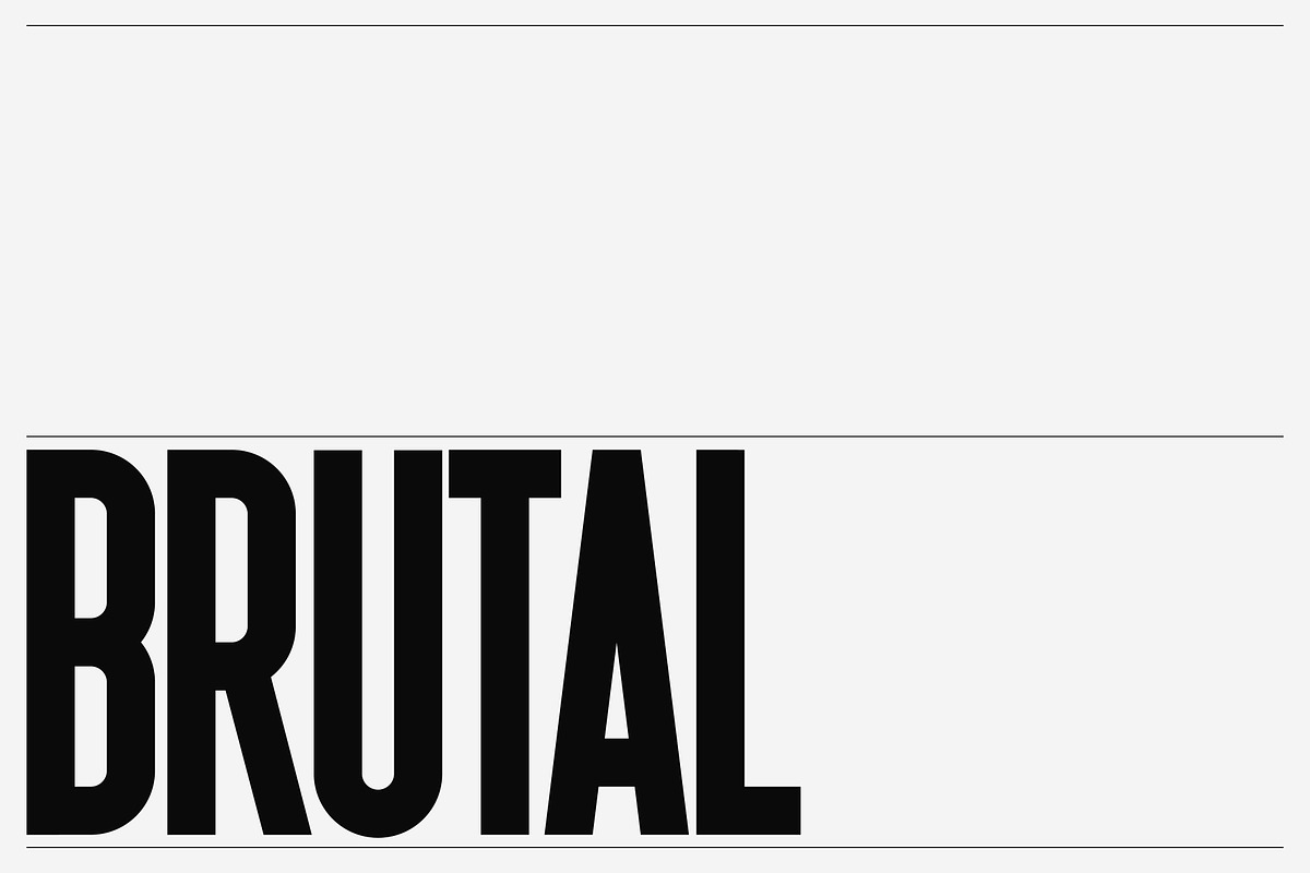 II Balfron: Display Sans Font Family, a Font by Increments Type Foundry (Photo 7 of 13)