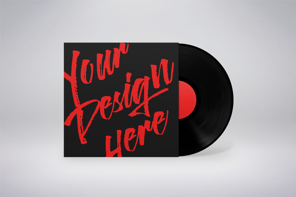 Full Customize Vinyl Record, a Product Mockup by OVJECT (Photo 2 of 5)