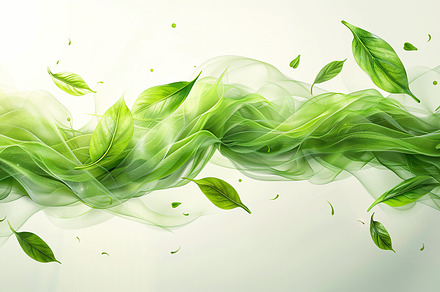 Lush Green Foliage Background, Gener, a Photo by LOGOCREATIVE