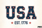 Usa floral design patriotic graphic, an Illustration by CrexoraLab (Thumbnail 1 of 4)