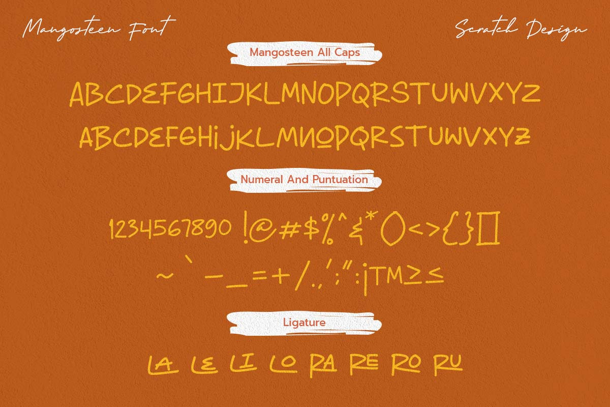 Mangosteen | Font Duo, a Script Font by Scratch Design (Photo 9 of 13)