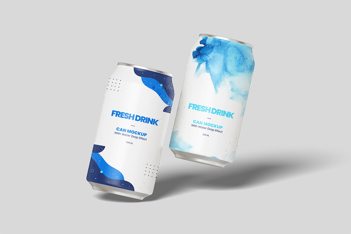 Cold Energy Drink Mockup | Soda Can, a Packaging Mockup by Compositing Studio (Photo 10 of 17)