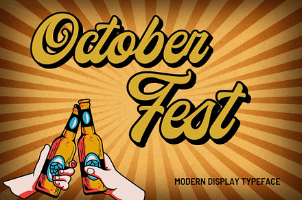 October Fest, a Symbol Font by Aditastudios