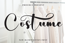 Costume | Script Font