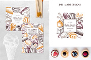 Italian Desserts. Pastries Sketches, a Food Illustration by Yevheniia (Thumbnail 3 of 10)