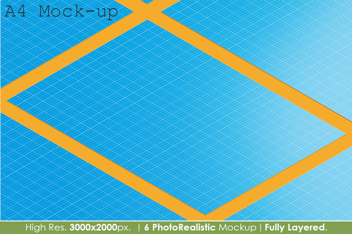 A4 Mockup, a Print Template by MahmoudRafik (Photo 7 of 14)