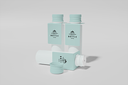 Bottle with Neck Label Mockup, an Advertising Mockup by xavier_studio (Thumbnail 4 of 5)
