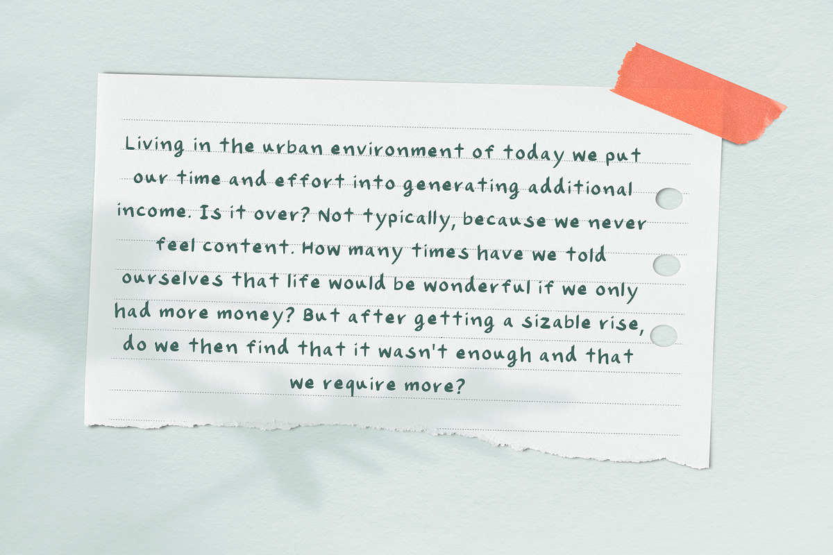 Tcha Fluffy Font, a Handwritten Font by tchastudio (Photo 3 of 6)
