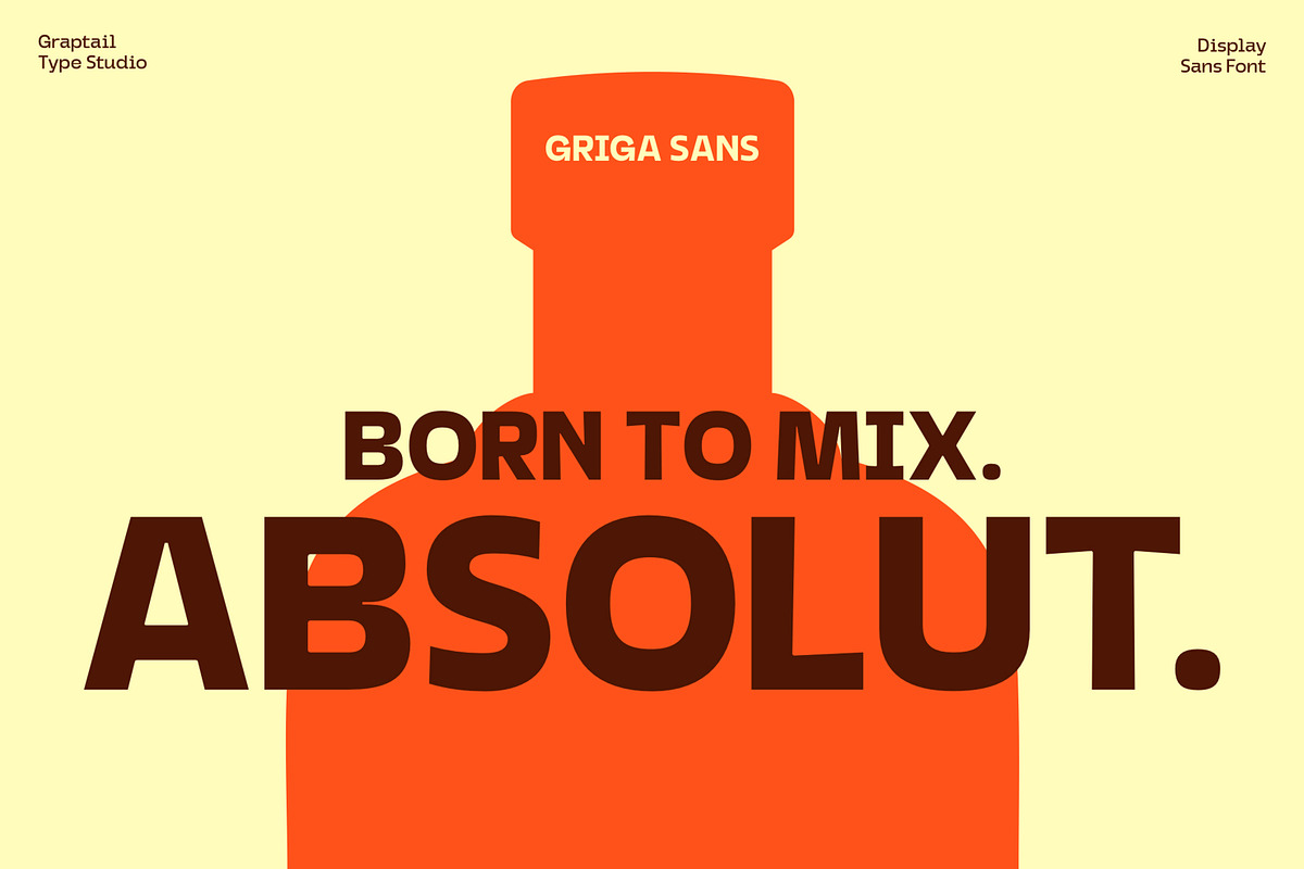 Griga Sans - Font Family, a Sans Serif Font by Graptail (Photo 5 of 18)
