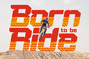 Speed Force - Sport Font, a Sans Serif Font by RagamKata (Thumbnail 5 of 12)