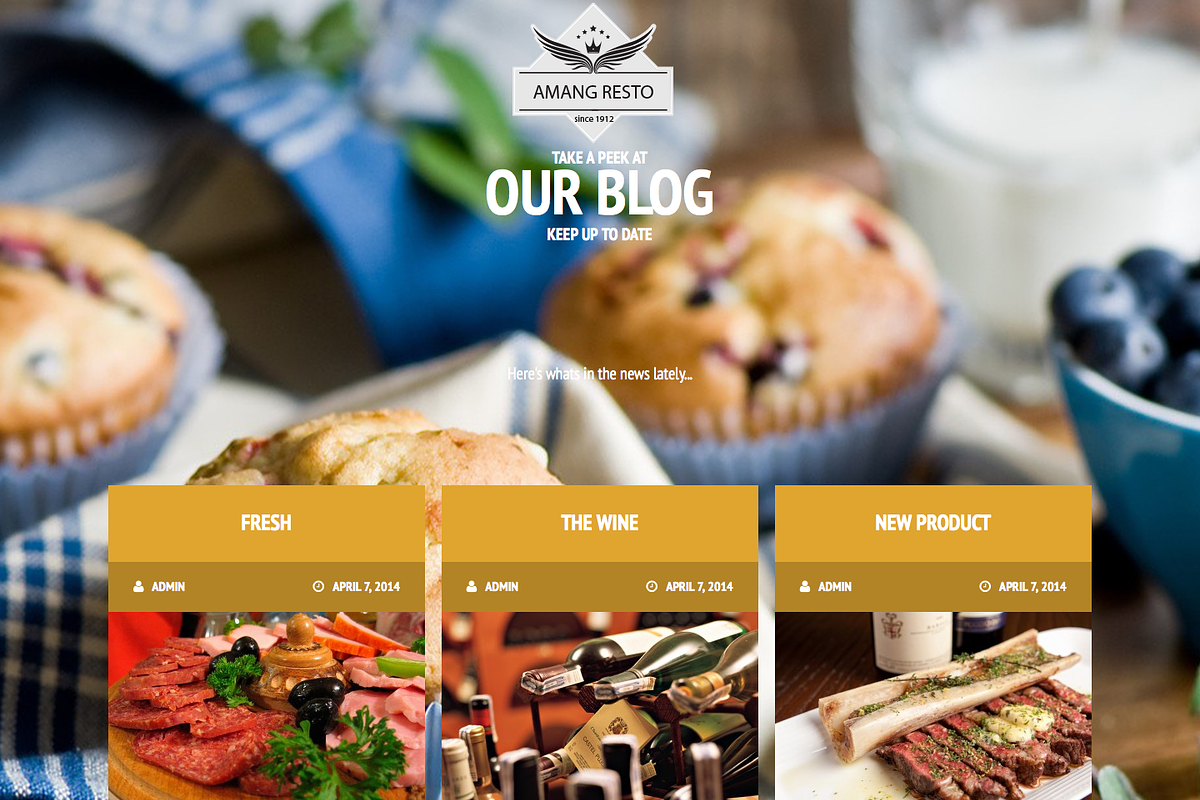 Amang Resto - Restaurant WP Theme, a WordPress Template by Tetuko Themes (Photo 5 of 5)
