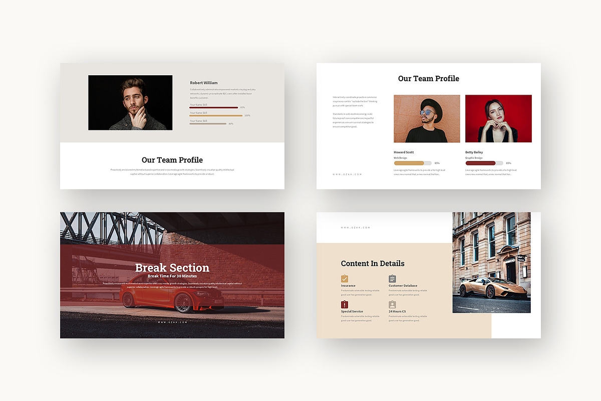 Gzak : Auto Detail Google Slides, a Presentation Template by Punkl Camp (Photo 5 of 16)