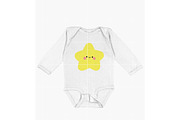 Baby Star SVG | Cute Kawaii Star, an Illustration by TheHitShop (Thumbnail 9 of 9)