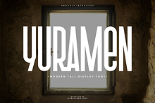 Yuramen - Tall Font