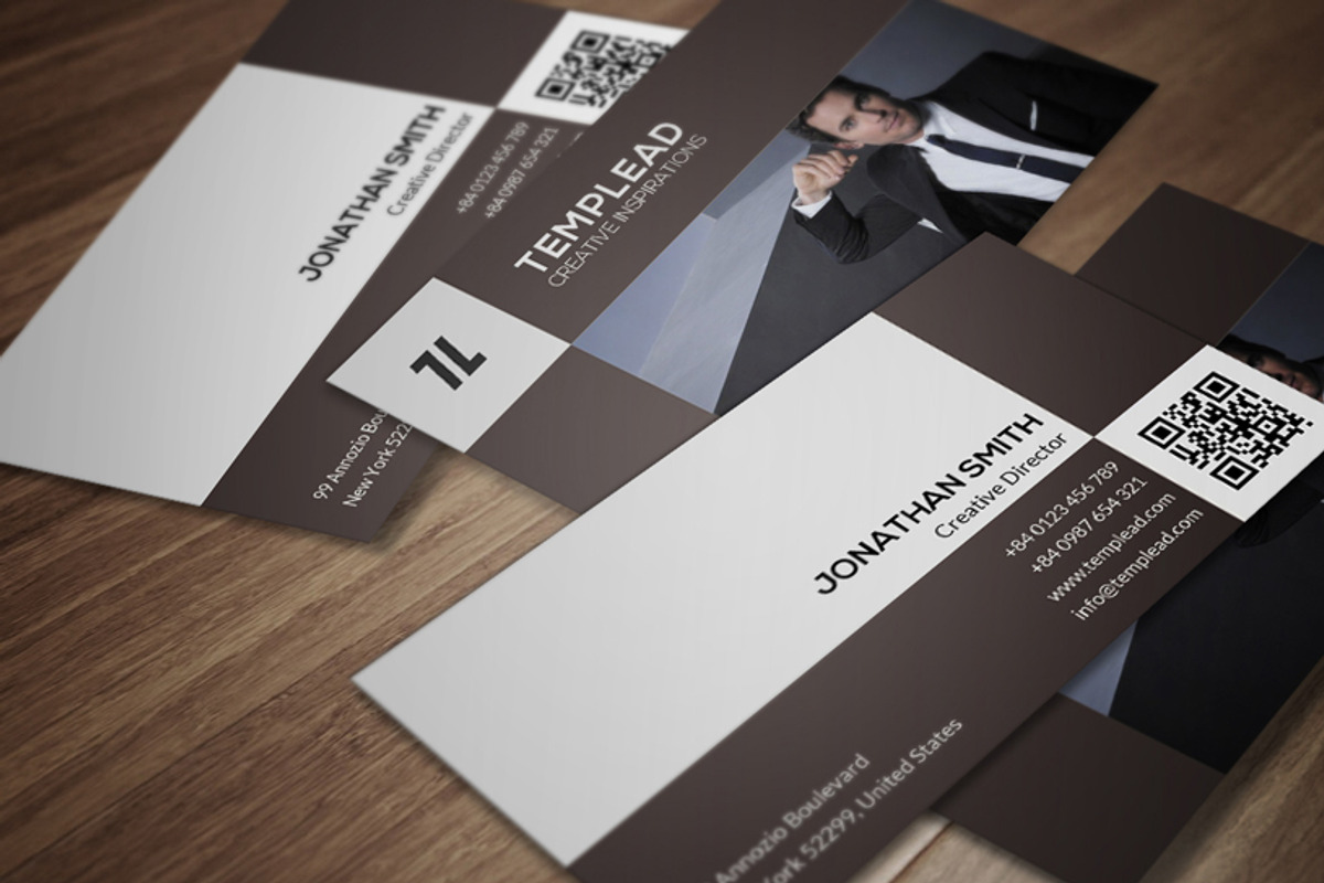 Corporate Business Card CM157, a Business Card Template by annozio (Photo 1 of 4)