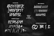 Gotriez Handmade Brush Rough Font, a Handwritten Font by Maulana Creative (Thumbnail 3 of 7)