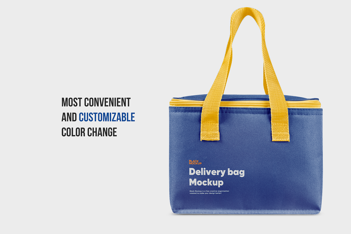 Delivery Bag Mockup, a Packaging Mockup by BlackMockup (Photo 5 of 8)
