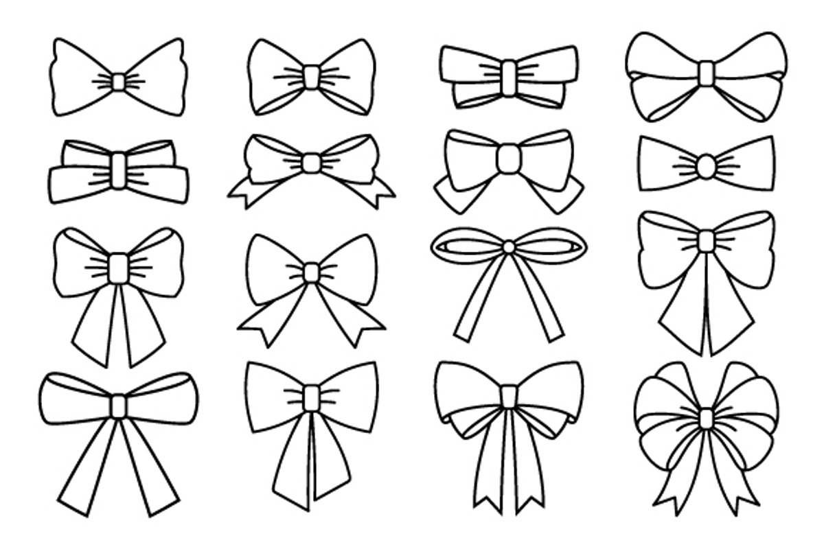 Bows & Hearts, an Object Graphic by ianakauri (Photo 5 of 16)