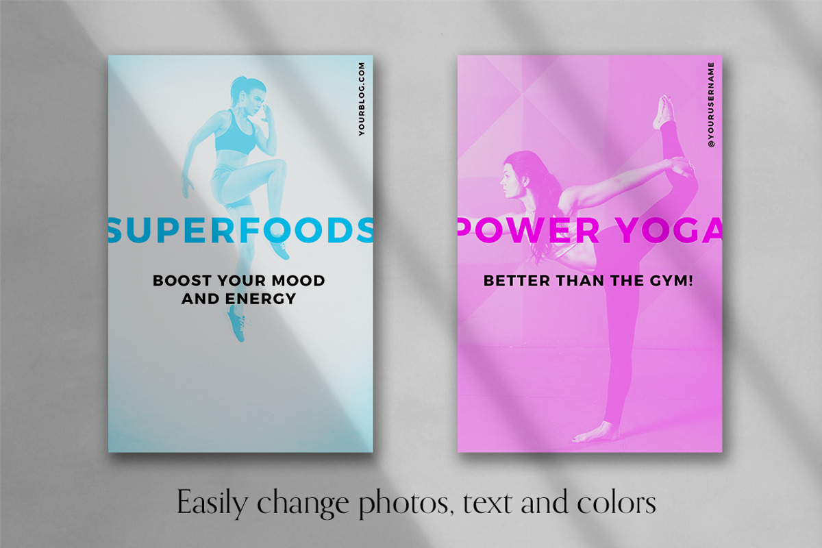 Fitness Social Media Pack, a Social Media Template by Eternel Design Studio (Photo 5 of 5)