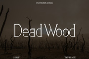 Dead Wood Serif Typeface, a Serif Font by infernostudio3 (Thumbnail 1 of 10)