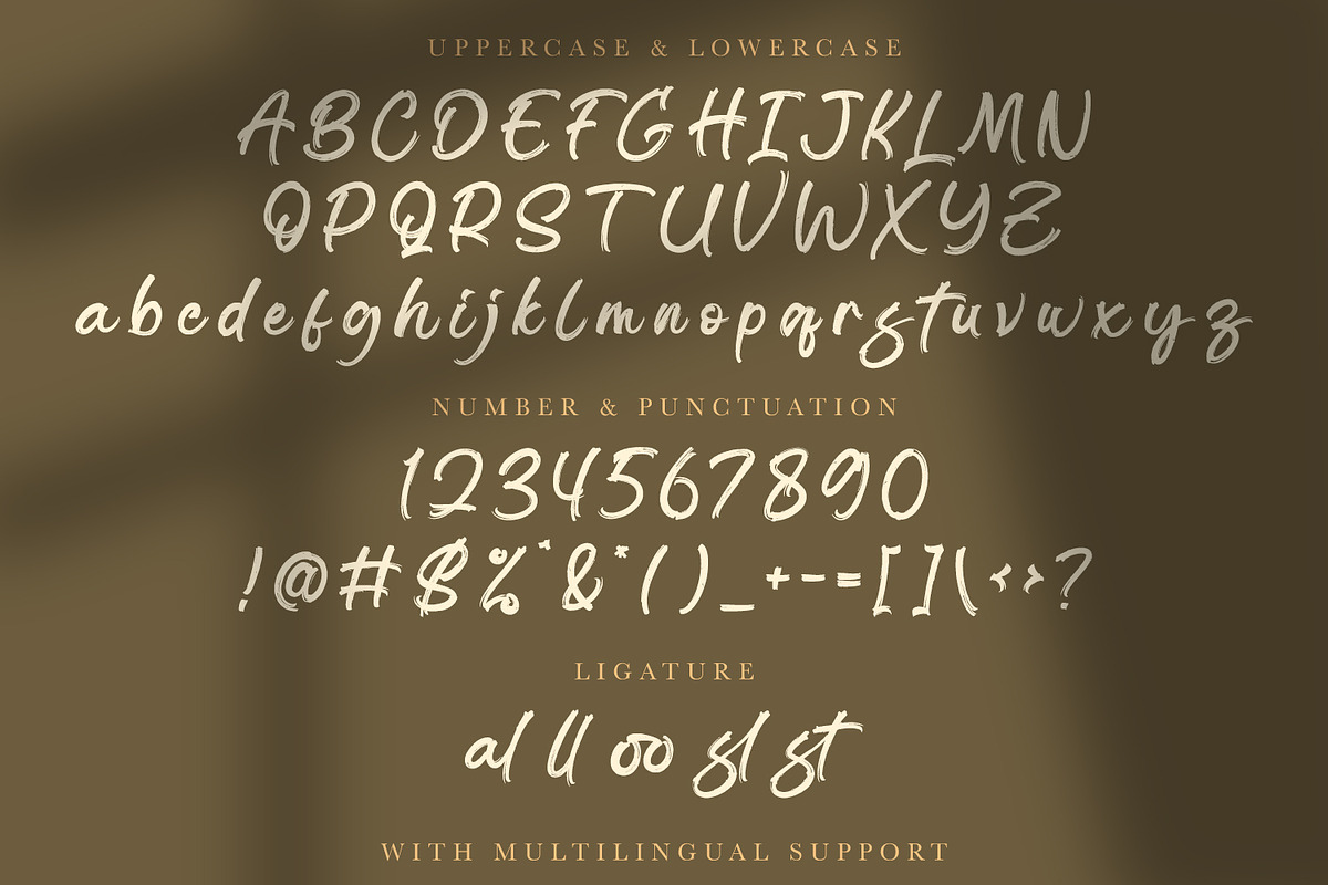 Dimyate - Dry Brush Script Font, a Script Font by Imiftype Studio (Photo 7 of 9)