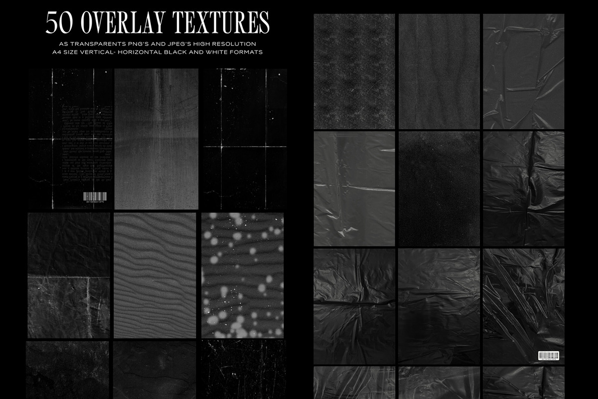 The Overlay Texture Pack PNG / JPEG, a Texture Graphic by Darla Studio (Photo 14 of 18)