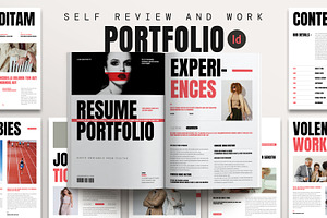Resume Portfolio Brochure Template