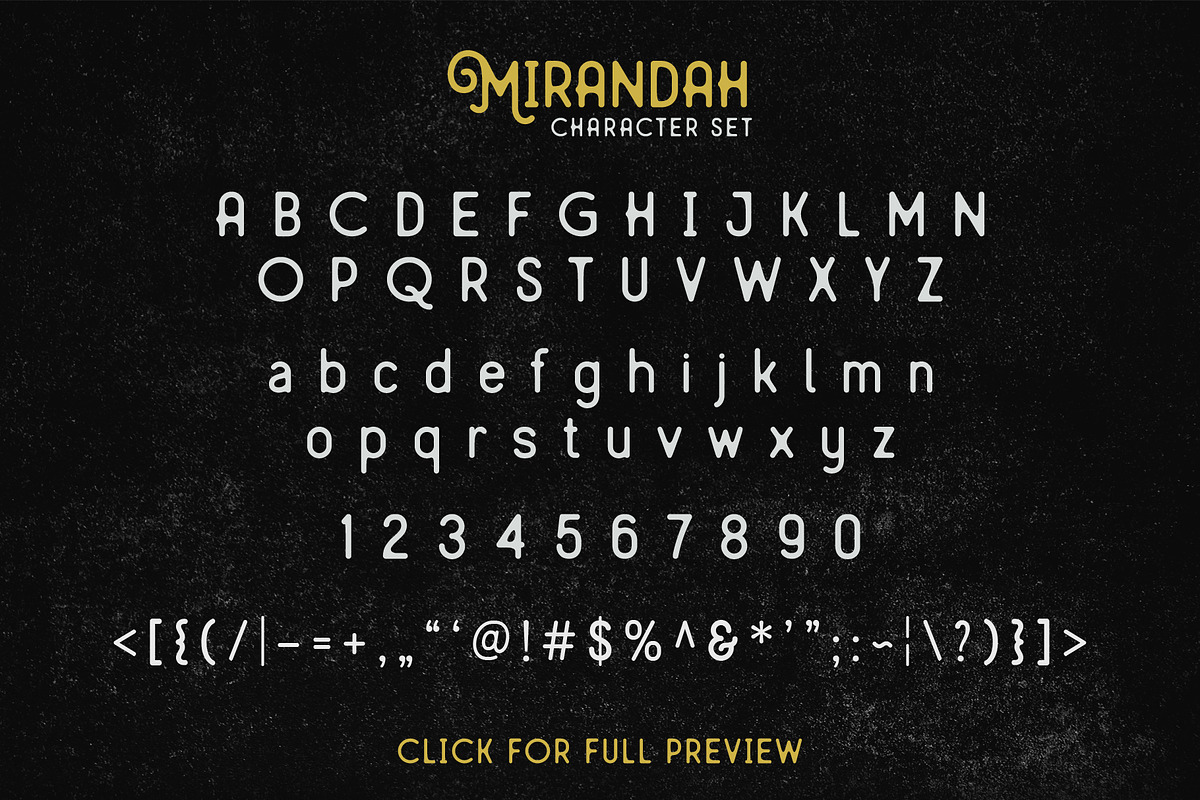 Mirandah | Monoline Font Family, a Sans Serif Font by Arterfak Project (Photo 10 of 11)