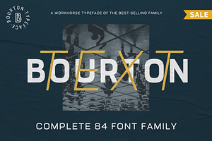 60% OFF Bourton Text Typeface